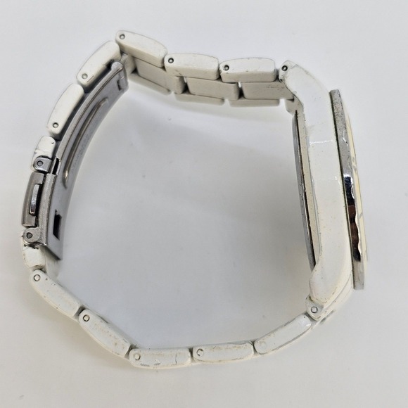 American Eagle Women's Watch 38MM White Dial White Bands 6" New Battery - Picture 11 of 12